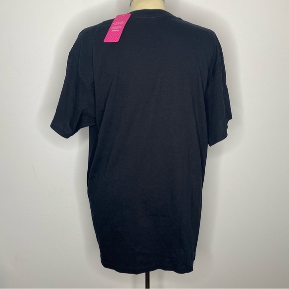 Barbie Pink Logo Black T-Shirt - Picture 3 of 6